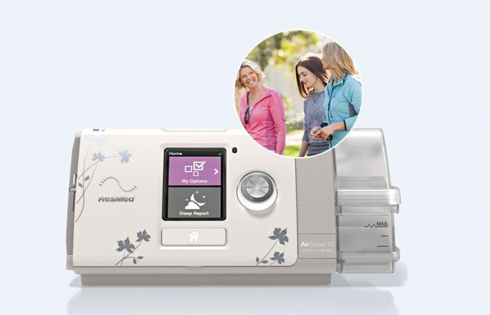廠家瑞思邁持續(xù)正壓通氣治療機(jī)AirSense 10 AutoSet for Her Plus